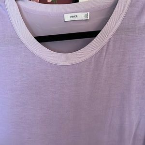 Vince lavender long sleeve top